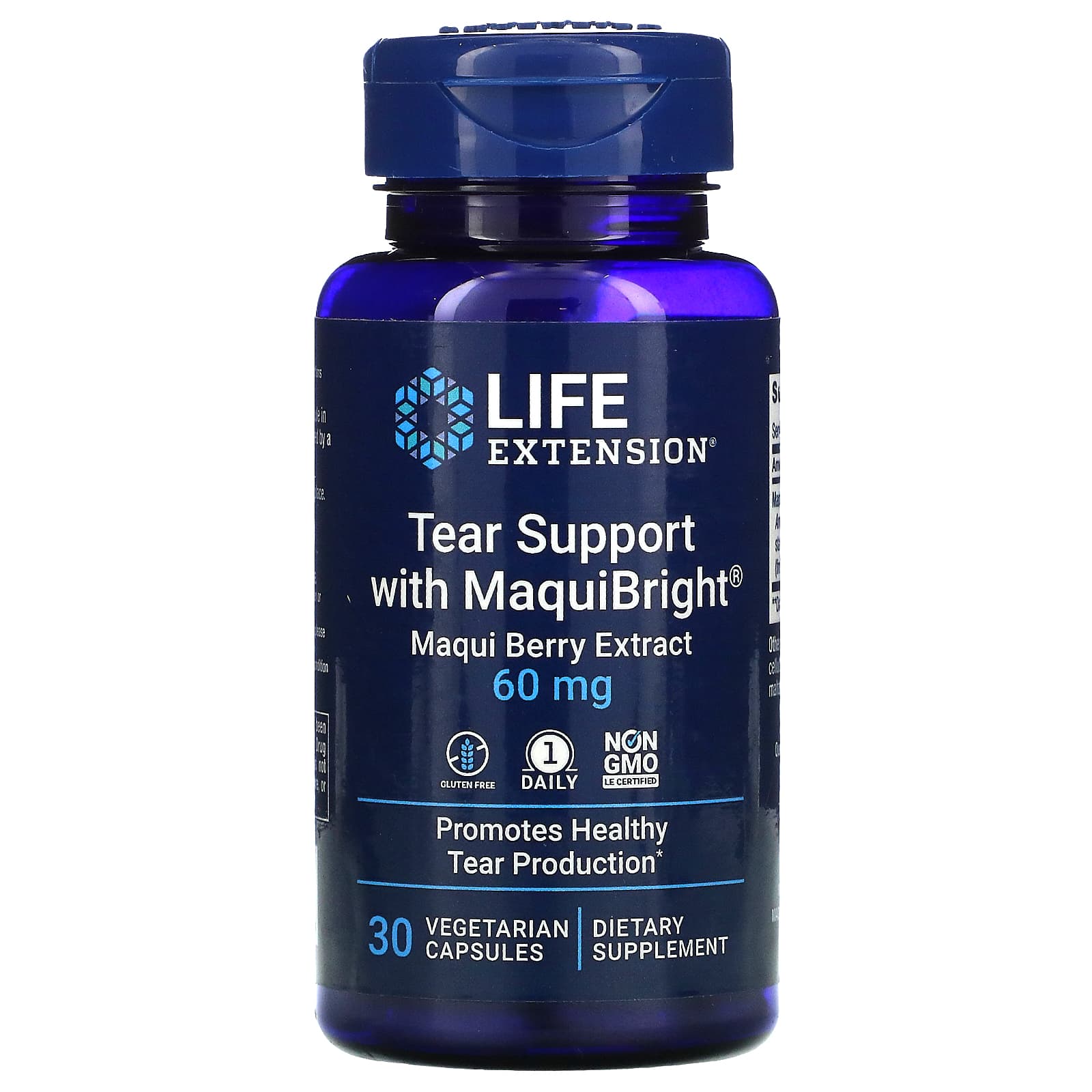 Life Extension, Tear Support with MaquiBright, 30 Vegetarian Capsules UPC 737870191834 | HiLife Vitamins